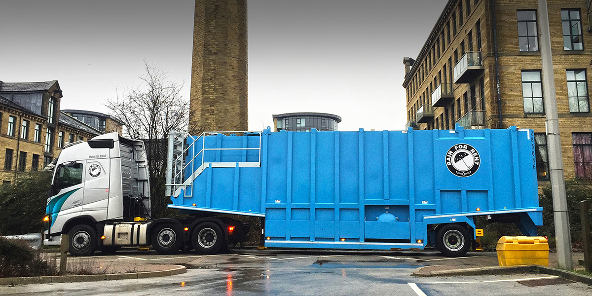 Temporary liquid handling solutions designed around your project